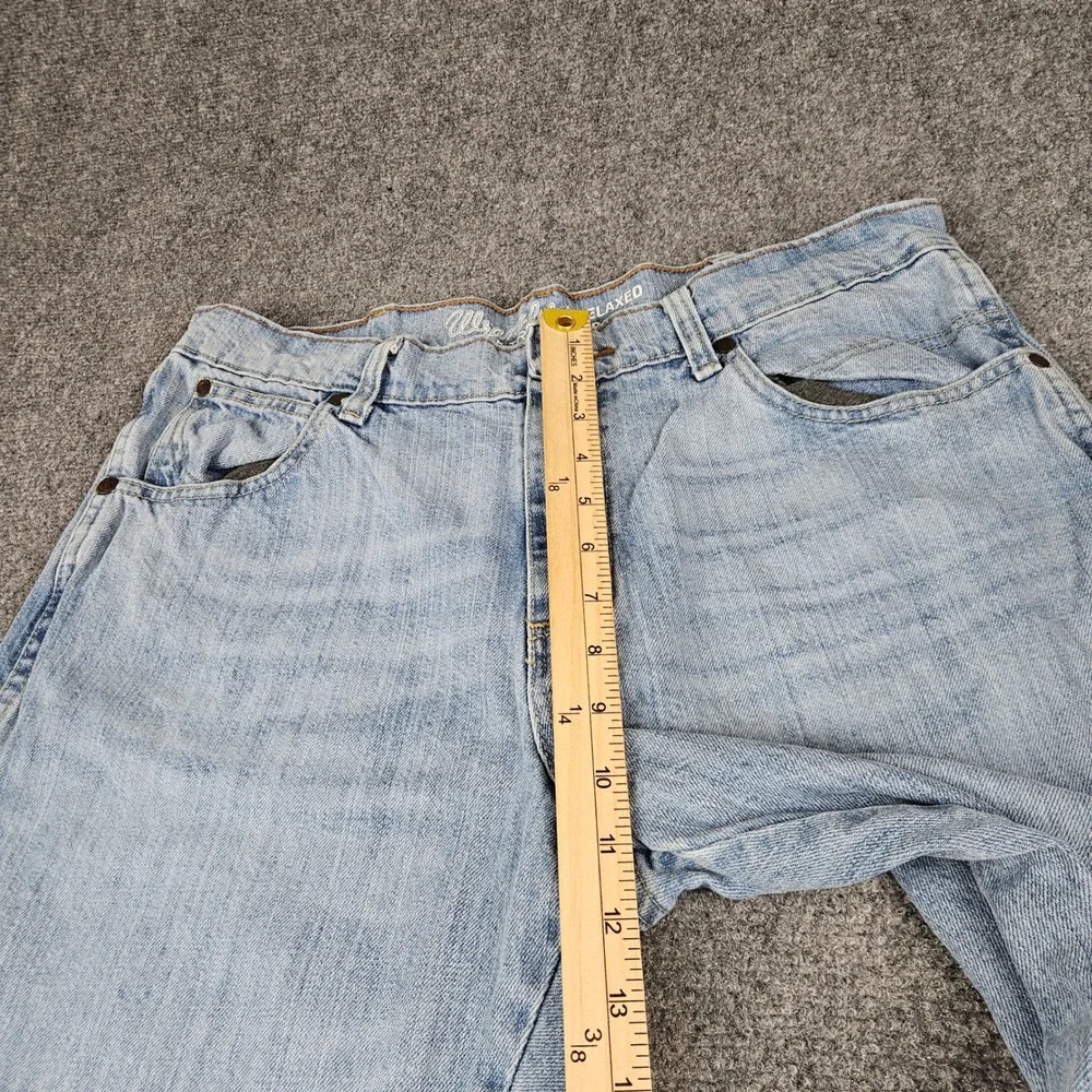 Wrangler Retro Relaxed Boot Jeans Mens 34x34 Light Wash Denim 10WRT20CR